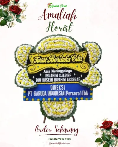 Papan Bunga Duka di Kangkung